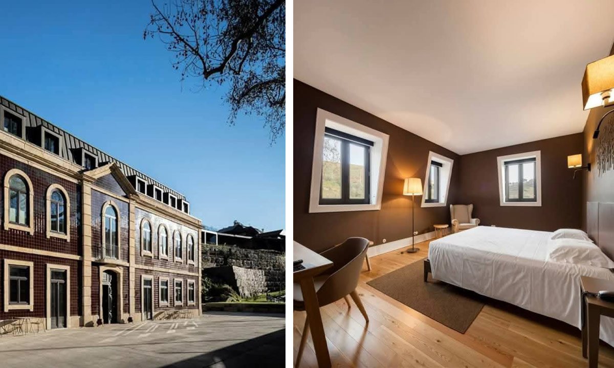 Aplicação de gesso cartonado nos tetos e divisórias do Longroiva Hotel Rural